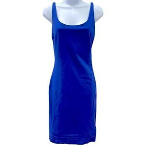 Diane VonFurstenberg Tiered Blue Dress size 8 Blue